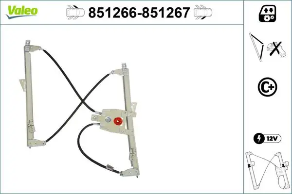 Cam Mekanizması Mekanızması Ön Sol C5 III 5 / 08 -