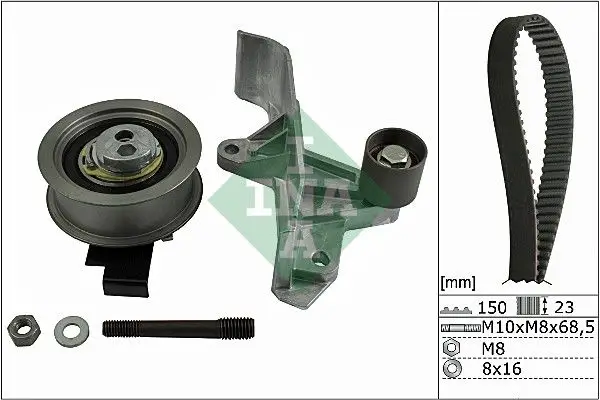 Eksantrik Gergi Kiti (150X230) Passat 1.8T (96 05) 2.0 (01 05) Audi A4 A6 1.8T (Awm Awt Alt)