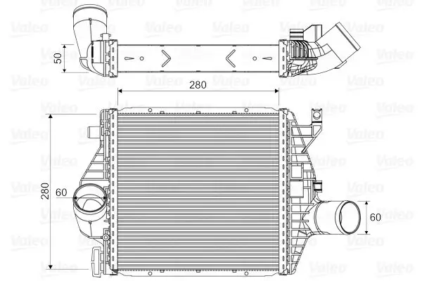 Turbo Radyatörü (Intercooler) 96-Vito