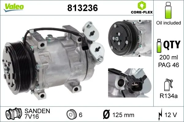Klima Kompresörü 04-Focus.II-Cmax 1.6Tdci