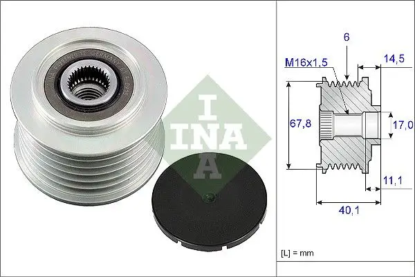 Alternatör Kasnağı 98-T4 2.5Tdi S.No:-701200000