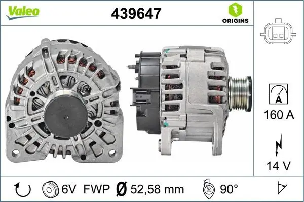 Alternatör Kmp 08-Megane-Laguna-Scenic 2.0 16V