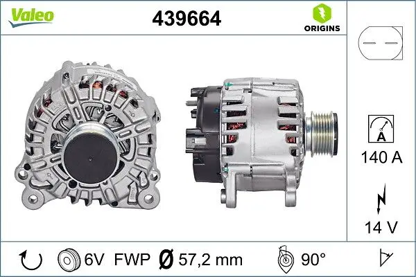 Alternatör Kmp 06-T5-Tgu-Pol-Pss-Jtt-Golf-Crafter-Caddy 1.6Tdi-1.9Tdi-2.0 TDI-2.5Tdi 140Ah
