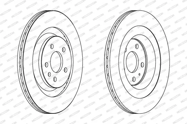 VW A4 A5 A6 08-18 Fren Diski Arka 8K0615601c