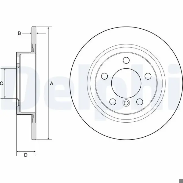Disk Arka 13-17 Mini Cooper