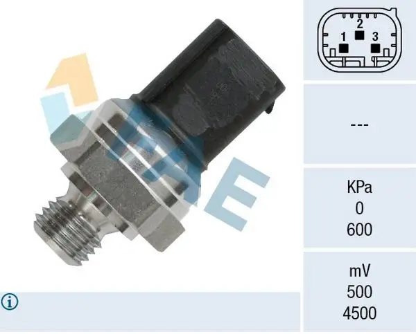 Basınç Sensörü Egzoz 09-A-Seri (W176) B-Seri (W246) C-Seri (W204-S204)