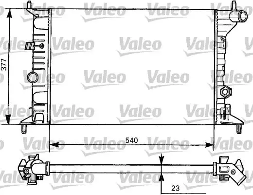 Radyatör 95-02 Vectra.B-Ac + Ms