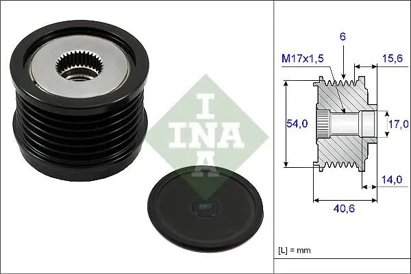 Alternatör Kasnağı 13-500X-500L-Vitara-Sx4 1.6-2.0Mjt-Ddis