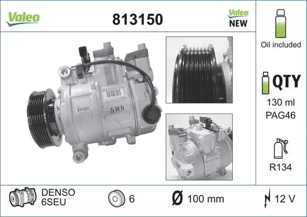 Klima Kompresörü Audi A6 2.0 TDI / TFSI 05-11