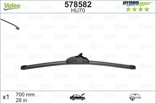 Silgi Süpürgesi Tek 70Cm 01-10 Pt.307