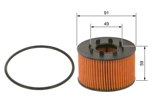 Yağ Filtresi 01-Transit-Mondeo 2.0-2.4Tdci