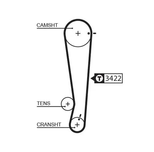 Triger Kayışı 01-Atos-Getz- i10 05-Picanto 1.0-1.1