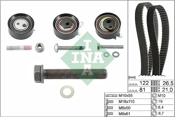Triger Seti + Mazot Pompa Kayış Seti (Volkswagen: Transporter IV 2.5 98 03)