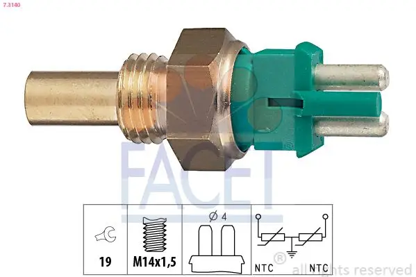 Hararet Müşürü (Om601, Om602, Om603, Om604 Om605) W124 93 > 95 W202 93 > 00 Vito W638 97 > 03 Sprinter 96 > 06