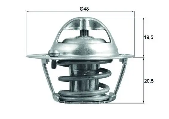 Termostat 82°C 96-Focus-Fiesta 02-Fusion 1.4-1.6 16V