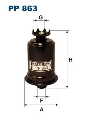 Benzin Filtresi 95-00 Accent 1.3-1.5 12V-16V