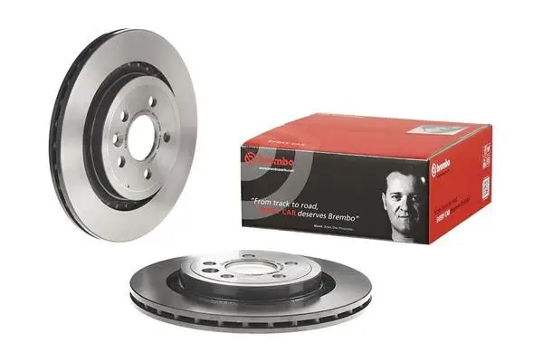 Arka Fren Diski Volvo (S60-S80-V60-V70-Xc70) (07 -) (Soğutmalı) UV Coated