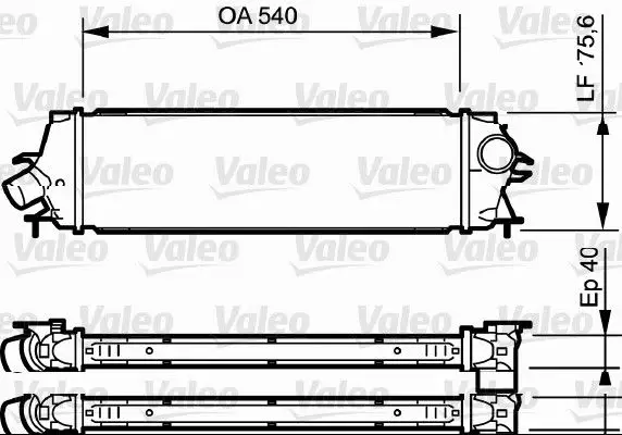 Turbo Radyatörü (Intercooler) 07-Traffic-Vivaro 2.0 DCI 90-115-145Hp