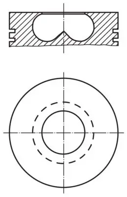 Ford / Motor Piston Segman (86,01mm) / (Std) Transit V184 / V185 2,0Tdcı 75Ps / 85Ps / 100Ps Mondeo 2,0Tdcı