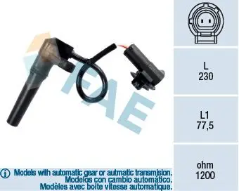 Krank Mil Sensörü Laguna I Megane I Clio III Fluence 1.6 206-308-407