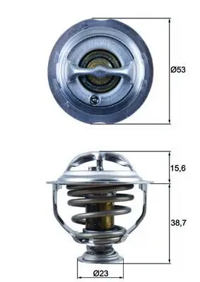 / Termostat-VW 1.8-2.0 Tfsi Bzb Cdaa Ccza 95°-105°