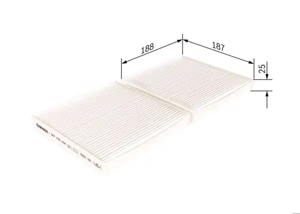 Polen Filtresi 11-X3 (F25) X4 (F26)