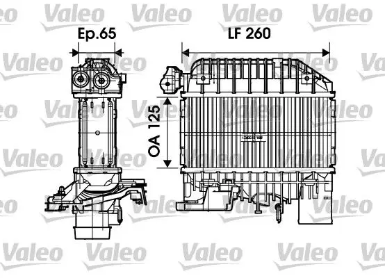Turbo Radyatörü (Intercooler) 00-06 Avensis-Corolla 2.0 D-4D