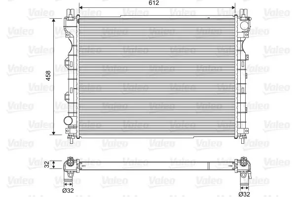 Radyatör Freelander 1.8 16V / 2.0 Td4 / 2.5 V6 01 -