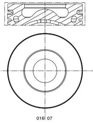Piston + Segman (Adet) Std 06 > Boxer-Ducato-Jmp 2.2Hdi *86*