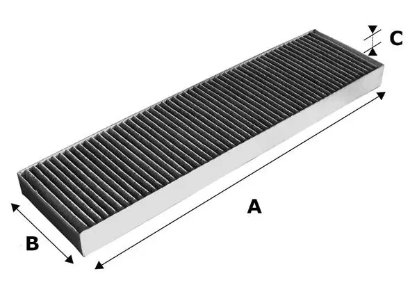 Kabin Filtresi Karbonlu (Mini One 09 / Cooper 10 / Cooper S 06)