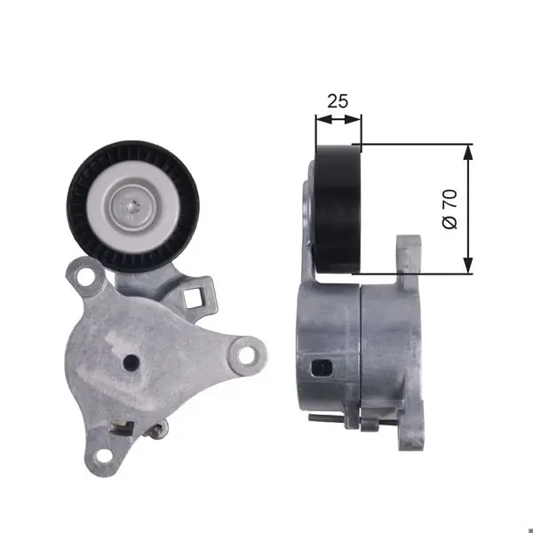 Alternatör Gergi Rulmanı P307 308 407 607 807 C4 C5 C8 1.8 16V 2.0 2.0 16V