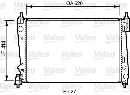 Radyatör Opel Corsa D Z13dth / Dte / A13dte