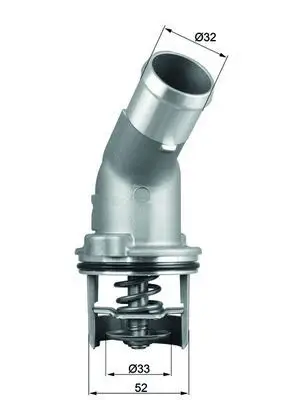 Termostat 92°C 01-07 Aı.A4-A6-A8