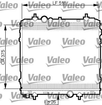 Radyatör 06-09 Cerato 1.6 CRDI