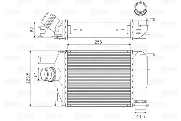 Turbo Radyatörü (Intercooler) Clio.IV-Captur-Logan-Dokker-Lodgy 1.5 DCI