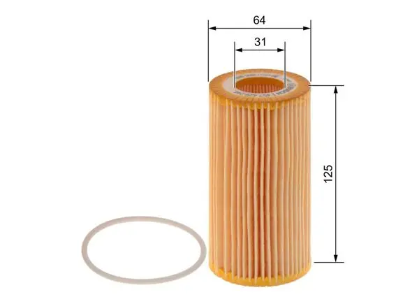 Yağ Filtresi Focus II 05-S-Max 06-Mondeo IV 07-Kuga 09-/ S40 04-V40 13-C30