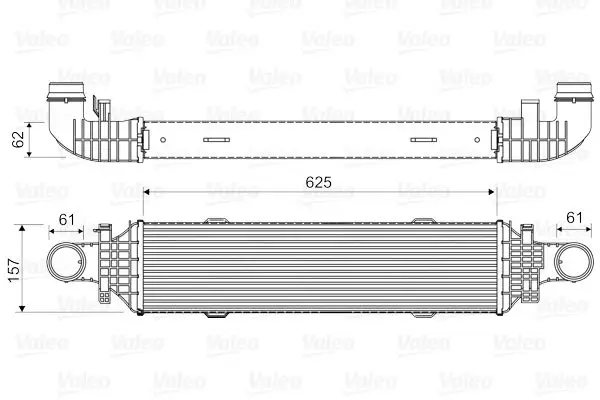 Turbo Radyatörü (Intercooler) 07-C-Seri (W204-S204) E-Seri (W212-S212) Glk-Seri (X204)