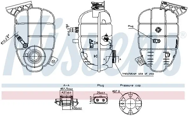 Radyatör Yedek Su Deposu N47n-N55-B47-F20-F22-F30-F32-F33