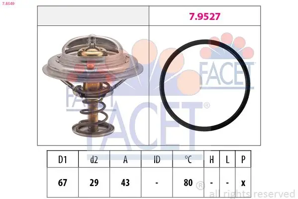 Termostat 80°C (M116, M117, M119) W124 93 > 95 W126 85 > 91 W140 91 > 98 R129 92 > 01