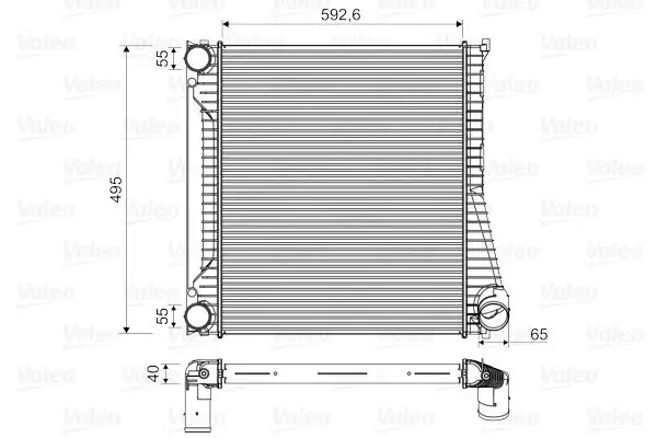 Turbo Radyatörü (Intercooler) 10-Range Rover Sport-Discovery 3.0D4×4