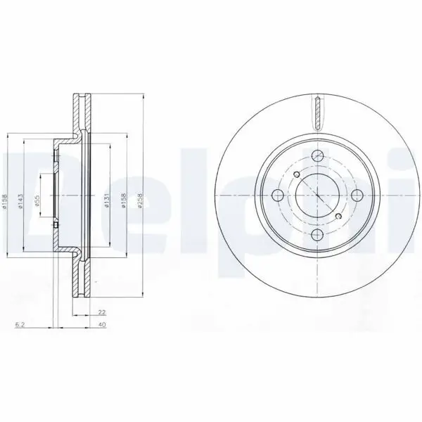 Disk On 06-Yaris 1.0-1.3 Vvt-I 1.4 D-4D Kaplamalı
