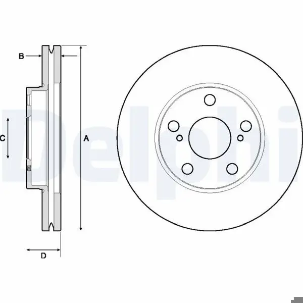 Disk On 13-Corolla-Auris *D4d* Dizel