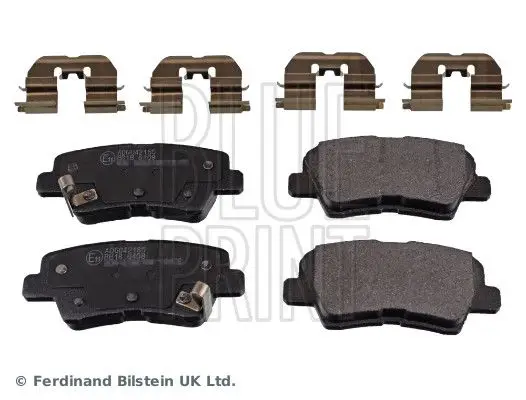 Hyundai Tuscon 16-Elantra 12-Accent Blue  12-Elantra 11-Kia Rio 11-Niro 16-Sportage 16-Ceed 11-Ssangyong Arka Fren Balata