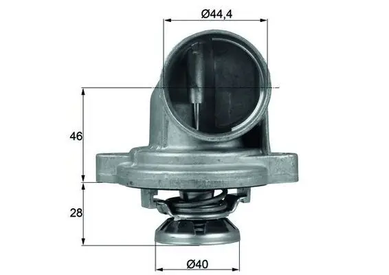 Termostat 80°C 96-Vito