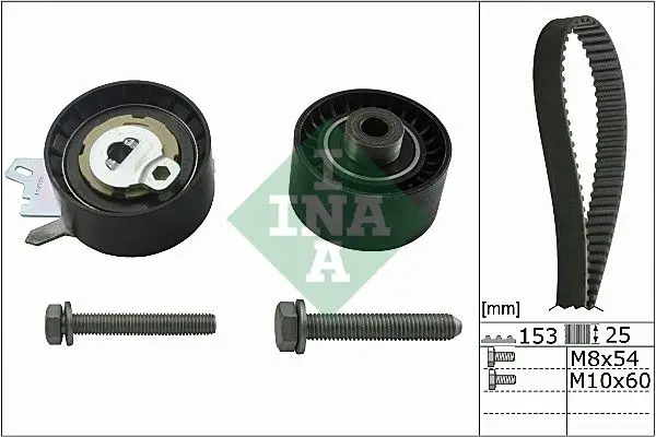 Triger Kayış Seti (Peugeot: 307 2.0 16V 04-08 / 308 I 2.0 16V 08-11 / Citroen: C4 1.8İ 06-10)