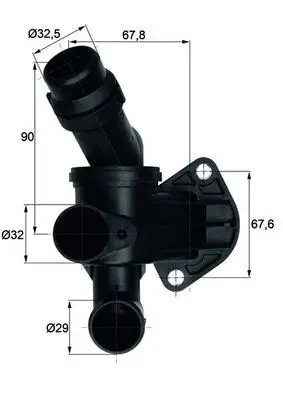 Termostat Komple A4 Avant 05-08 A6 Avant 05-11 Exeo 09-14 87° Bwe Bul Bgb Bwt