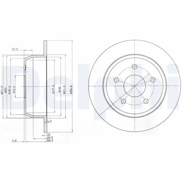 Disk Arka 99-05 Cherokee
