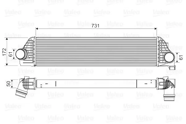 Turbo Radyatörü (Intercooler) 10-Master 2.3Dci