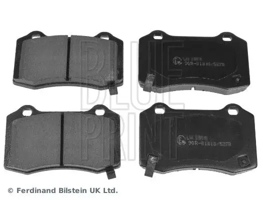 Fren Balatası Arka 300 C 04-12 Grand Cherokee 04-Chevrolet Camaro 6.2 09 -