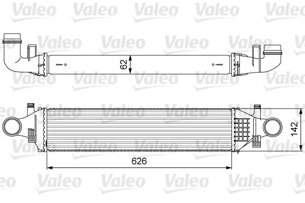 Turbo Radyatörü (Intercooler) 12-A-Seri (W176) B-Seri (W242-W246)